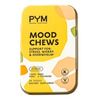 PYM Mood Chew - Support for Stress Worry & Overwhelm Citrus