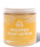 Pacha Soap Co Whipped Soap + Scrub - Vanilla Almond