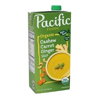 Pacific Foods Cashew Carrot Ginger Soup