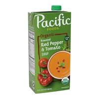 Pacific Foods Organic Soup Gluten Free Roasted Red Pepper and Tomato