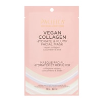Pacifica Vegan Collagen Hydrate & Plump Facial Sheet Mask