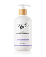Pampered Bee Natural Shampoo & Body Wash Baby Kids Adults Lavender & Jasmine