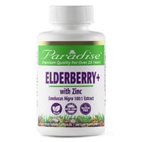 Paradise Herbs Elderberry + with Zinc