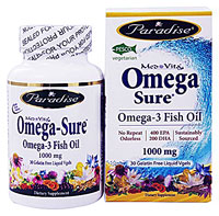 Paradise Herbs Med-Vita® Omega-Sure™ Omega-3 Fish Oil