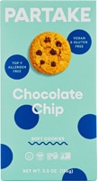 Partake Foods Gluten Free Vegan Soft Baked Cookies Chocolate Chip