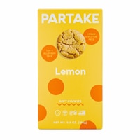 Partake Foods Gluten Free Vegan Soft Baked Cookies Lemon