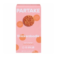 Partake Foods Gluten Free Vegan Soft Baked Cookies Snickerdoodle