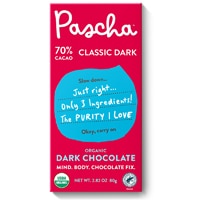 Pascha Organic Dark Chocolate Bar 70% Cacao