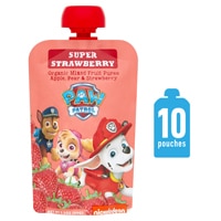 Paw Patrol Organic Mixed Fruit Puree Squeeze Pouch Super Strawberry