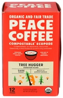 Peace Coffee Organic Dark Roast Pods Tree Hugger