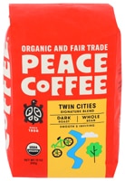 Peace Coffee Organic Dark Roast Whole Bean Twin Cities