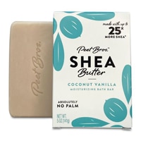 Peet Bros Shea Butter Bar Soap Coconut Vanilla