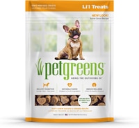 Pet Greens Li'l Treats Soft Chews for Small Dogs + Puppies Bacon & Cheese