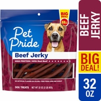 Pet Pride Jerky Dog Treats Big Deal Beef
