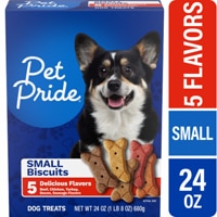 Pet Pride Small Biscuits Dog Treats 5-Flavors