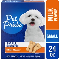Pet Pride Small Biscuits Dog Treats Milk