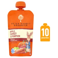 Peter Rabbit Organics Fruit & Vegetable Puree Apple Carrot & Pumpkin