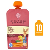 Peter Rabbit Organics Fruit & Vegetable Puree Pear Carrot Beet