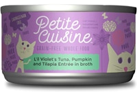 Petite Cuisine Wet Cat Food Entree in Broth L'il Violet's Tuna Pumpkin & Tilapia