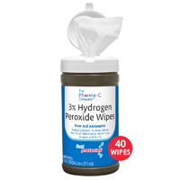 Pharma-C 3% Hydrogen Peroxide Wipes