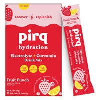 Pirq Electrolyte Drink Mix - Hydration Powder Packets Fruit Punch