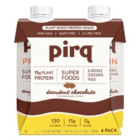 Pirq Plant Protein Superfoods Shake - Dairy Free Decadent Chocolate