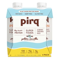 Pirq Plant Protein Superfoods Shake - Dairy Free Golden Vanilla