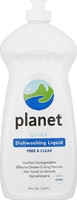 Planet Ultra Dishwashing Liquid Free & Clear