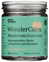 Plant People WonderCalm Mushroom Gummies Summer Peach