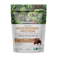 PlantFusion Organic Mushrooms + Protein Powder Rich Chocolate