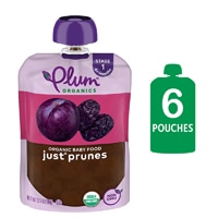 Plum Organics Baby Food Puree 4+ Months Just Prunes