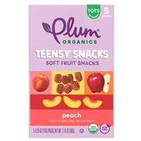 Plum Organics Teensy Soft Fruit Snacks Toddler Peach