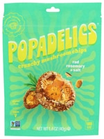 Popadelics Crunchy Mushroom Chips Rad Rosemary & Salt