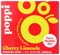 Poppi Prebiotic Soda Cherry Limeade