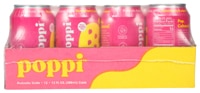 Poppi Sparkling Prebiotic Soda Strawberry Lemon