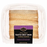 Private Selection Artisan Baked Toasted Sweet Onion Flatbread Crackers