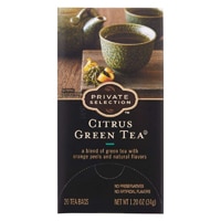 Private Selection Citrus Green Tea Bags