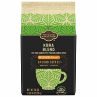 Private Selection Ground Coffee Medium Roast Kona Blend