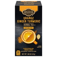 Private Selection Herbal Tea Orange Ginger Turmeric