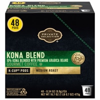 Private Selection Kona Blend Medium Roast Coffee Pods