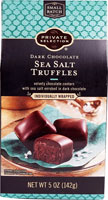 Private Selection Sea Salt Truffles Dark Chocolate