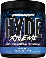 Pro Supps Hyde Xtreme Pre-Workout Blue Razz