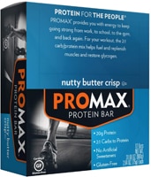 Promax Gluten Free Protein Bar Nutty Butter Crisp