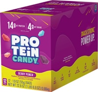 Protein Candy Chewy Candies Berry Punch