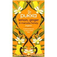 Pukka Organic Lemon Ginger & Manuka Honey Herbal Tea
