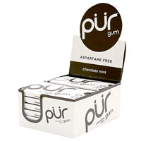 Pur Company Pur Gum Aspartame Free Chocolate Mint