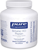 Pure Encapsulations Betaine HCl Pepsin