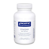 Pure Encapsulations EPA DHA with Lemon