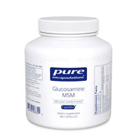 Pure Encapsulations Glucosamine MSM with Joint Comfort Herbs