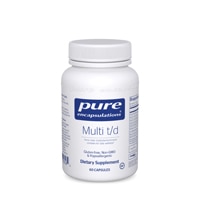 Pure Encapsulations Multi T-D Two-Per-Day Multivitamin-Mineral Formula